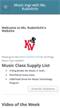 Mobile Screenshot of kvmusicteacher.com
